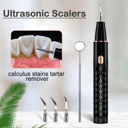 Oral Irrigators Electric ultrasonic dental scale teeth whitening and cleaning tool dental calculus scale oral teeth tartar removal plaque J240318