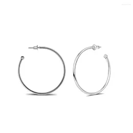 Hoop Earrings CKK Large Round Versatility Earring For Women Sterling Silver 925 Jewelry Pendientes Earings Earing Brincos Aretes