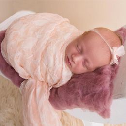 Blankets Don&Judy Born Po Props Embossed Baby Shooting Wrap Basket Stuffer Infant Pography Blanket Backdrops 2024