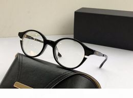 New Luxury Fashion Optical Glasses SIGLO Round Simple Frame avantgarde popular generous casual style clear eyeglasses Flat light e1715217