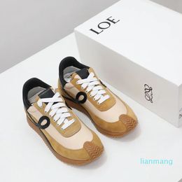 2024 Neuer Tennis-Mädchen-Jungen-Sneaker aus glattem Nylon-Wildleder, flach, lässiger Outdoor-Loafer, Walk-Box