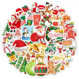 Party Decoration Year Merry Christmas Deer Santa Claus Stickers For Home Birthday Decor Cristmas Ornaments Xmas