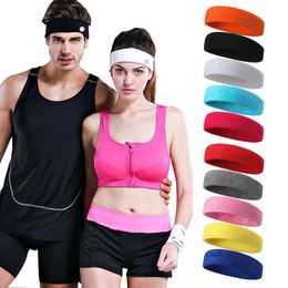 AL0LULU - 3 Pack Sport Headbands Women Men, Elastic Soft Fabric Non-slip Bands Hair Warp for Daily Workout Yoga Running Sports, Unisex