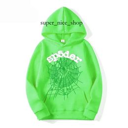 spidet hoodie Young Thug New Sky Designer Tracksuit Mens Hoodie Shirtspider Worldwide Cotton Gray Green Large Boy Us Size Rhinestone Pattern Mint 383