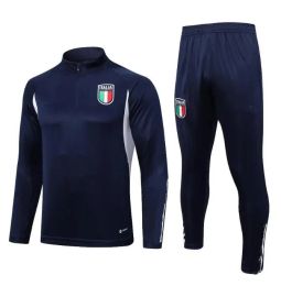 2425 CHIESA ITaly soccer tracksuitS survetement jacket calcio italiafootball RASPADORI VERRATTI BARELLA DONNARUMMA LORENZO POLITANO ZANIOLO MIRETTI