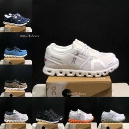 5 Cloud Designer Running Shoes All Black Undyed Pearl White Flame Oncoluds 5 Surf Cobble Glacier Grey Mens Womens Trainer Sneaker Size 36-45 50