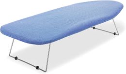 Tabletop Ironing Board with Scorch Resistant Cover Blue