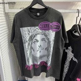Hellstar Shirt Mens T-shirts Short Sleeve Tee Men Women High Quality Streetwear Hip Hop Fashion T Shirt Hell Star Short Best 671