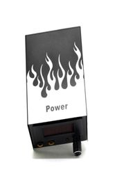 Tattoo machine LCD power supply Tattoo flame transformer Black digital voltage regulator foot hook wire313a5464537