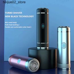 Electric Shavers MOTA Mini Electric Shaver for Men Portable Electric Razor Beard Knife USB Charging Mens Shavers Face Body Razor Q240318