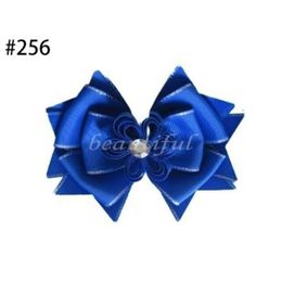 Hot Selling Winter Snowflake Bow Clip, Exquisite Handmade Fabric Children's Hair Clip