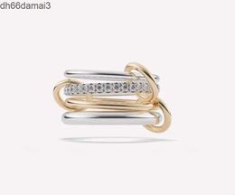 Spinelli Rings Nimbus SG Gris Similar Designer New in Fine Jewellery X Hoorsenbuhs Microdame Sterling Sier Stack Ring 4B8X