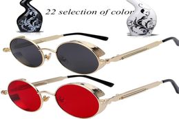 Round Metal Sunglasses Steampunk sunglasses for men and women Fashion Glasses Sun glasses Comfortable and comfortable to wear7194529