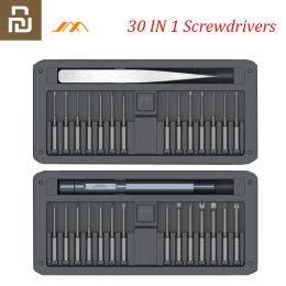 Control Youpin JIMI 30 IN 1 Multipurpose Precision Screwdriver Kit Repair Tool DIY Screw Driver Set Tweezer Aluminium Alloy Handle home