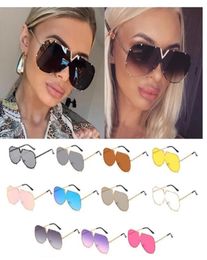 Fashion One Piece Shield Sunglasses For Women Vintage Oversized Paw Sun Glasses Men Uv400 Hip Hop Punk Eyewear Black1130094