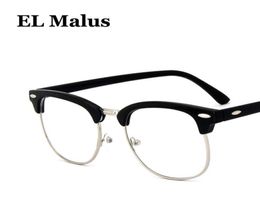 Sunglasses EL Malus2021 Brand Designer Mens Women Glasses Optical Frame Metal Clear Lens Eyeware Leopard Tan Black Silver Gold S8547014