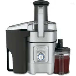 Juicers Cuisinart Juicer Machine Die-Cast Juice Extractor For Vegetables Lemons Oranges & More CJE-1000P1 Silver/Black