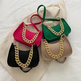 Bag Handbags Metal Chain Shoulder Women Office Party Handbag Elegant Ladies Fashion Diamond Clutch Bags