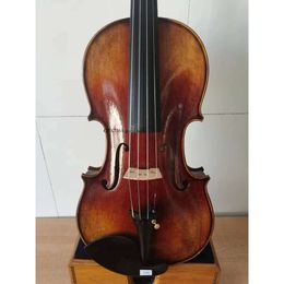 Violin Stradi Model PC Flamed Maple Back Spruce Top Hand Carved K
