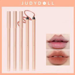 Judydoll Lipliner Pen Matte Velvet Lip Liner Pencil Outline Lip Shape Lipstick Waterproof Long Lasting Nude Lip Gloss 240315