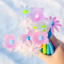 Piece Lytwtw's Creative Cute Change Color Flower Stationery Office School Supplies Gift Simulation Gel Pens