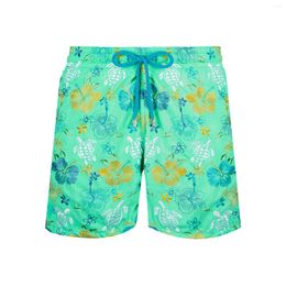 Men's Shorts MEN SWIMWEAR STRETCH RONDE DES TORTUES Summer Casual Fashion Style Mens Bermuda Beach |61337