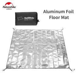 Gear Naturehike PE Aluminium Foil Outdoor Camping Mat Waterproof Moistureproof Pad Folding Floor Mat For Beach Picnic BBQ