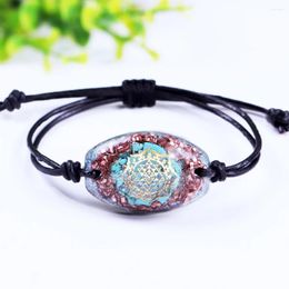 Charm Bracelets Orgone Bracelet Turquoises Energy Crystals With Pure Copper Emf Protection Healing Jewellery For Love Communication And Beauty