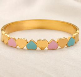 gold Jewellery Designer Bracelet Jewellery High Quality Gold Plated Love Gift Jewellery Womens New Stainless Steel Non Fading Bracelet Wholesale Manufacturer