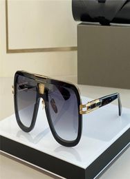 Sunglasses For GRAND BEM Men Summer Style AntiUltraviolet Retro Plate Rectangle Frame Fashion Glasses Random Box3176669