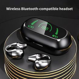 Earphones Bone Conduction Bluetooth Headphones S03 Headset Wireless Bluetooth Air Conduction Earphones Music Sports Earphone Bone Conduct