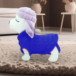 Dog Apparel Sweater Comfortable For Cold Season Small Medium Dogs Cats Winter Coat Pullover Warm Clothes