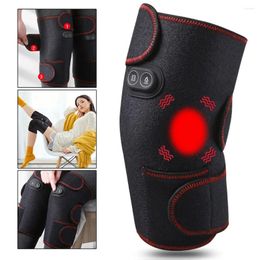 Knee Pads Heating Pad 3 Heat Levels Heated Brace Wrap 6 Adjustable Vibrations For Joint Pain Arthritis Relief Men Women