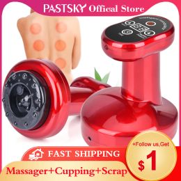 Massager Professional Suction Cups Vacuum Massager Physiotherapy Cupping Gua Sha Scraping Heat Chinese Medicine Medicine Anticellulite