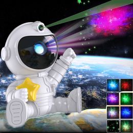 New astronaut starry sky lamp projection lamp romantic gift atmosphere astronaut projection night light bedroom ornaments