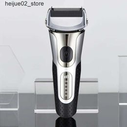 Electric Shavers Reciprocating electric shaver with side burning blade USB charging beard trimmer mens Q240319