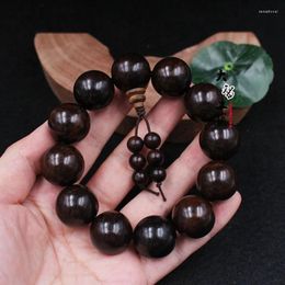 Strand Vietnam Natural Eaglewood Beads Bracelet Wooden