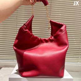 10A Mirror Quality Designer Underarm Bag Women High Quality Nappa Sheepskin Luxury Handbags Chain Fashion Retro Shopping Large Capacity Handbags