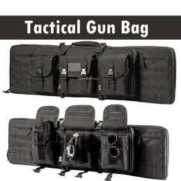 Bags Tactical Gun Bag Shockproof Outdoor Airsoft Shooting Hunting Gun Protection Case Handbag Durable Military Combat Rifle Backpack