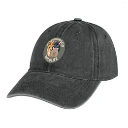 Berets Possumwood Wildlife Cowboy Hat Luxury Cap Funny Thermal Visor Baseball Men's Hats Women's