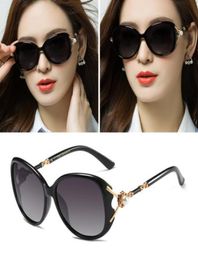 The new polarized sunglasses with round face sunglasses female celebrities can be matched with the glasses square face screen red1914182