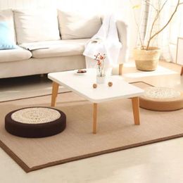 Pillow Sofa Hand-woven Eco-friendly Floor Seat Padded Sitting Mat For Room No Odour Skin-friendly Straw Yoga