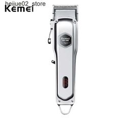 Electric Shavers Kemei KM-1998 Professional Premium Hair Clipper Men Pro Version 2000mAh Battery Super Light Super Strong Super Quiet Barber Shop Q240318