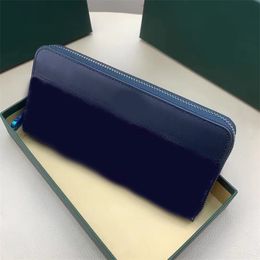 Exquisite MATIGNON passport holder designer clutch card holders designer leather long zipper black designer bag mix color XB148 B4