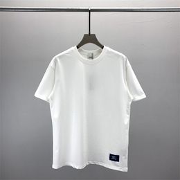 Мужская футболка Дизайнерская для мужчин Женская модная футболка с буквами Повседневная летняя футболка с коротким рукавом Мужская футболка Женская одежда Азиатский размер M-4XL A6