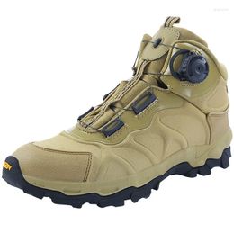 Fitness Shoes Men Outdoor Ultralight Training Hunting Sports BootsMilitary Tactical Army Boots Waterproof Non-Slip Breathable Climbing
