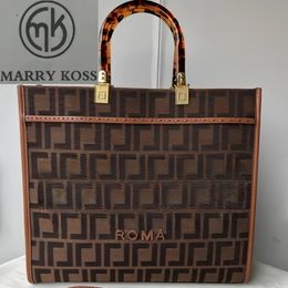 Top-Tragetaschen, luxuriöse Designer-Damenhandtaschen, Einkaufstasche, Handtasche, modische große Strandtaschen, Reisen, Umhängetasche, Schultertasche, Urlaubsbrieftasche, Geldbörsen, MARRY KOSS MK