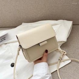 Shoulder Bags Fashion Brand Women's Small Crossbody Bag Lightweight PU Leather Messenger Flap Handbag Purse Summer Travel For Female