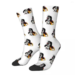 Men's Socks Happy Compression Gift Retro Harajuku Krtek The Mole Street Style Novelty Seamless Crew Crazy Sock Printed