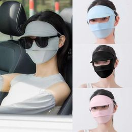 Cycling Caps UV Proof Sunscreen Mask Face Cover Scarf Quick Drying Ear Hanging 3D Outdoor Breathable